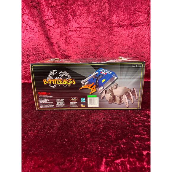 Vintage Battle Bots Bump N Bash Bots Red Scorpion & Complete Control Hasbro 2001 - Picture 8 of 10